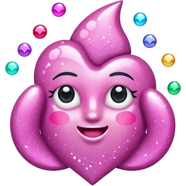 Pink aesthetic sparkles like this✨ emoji