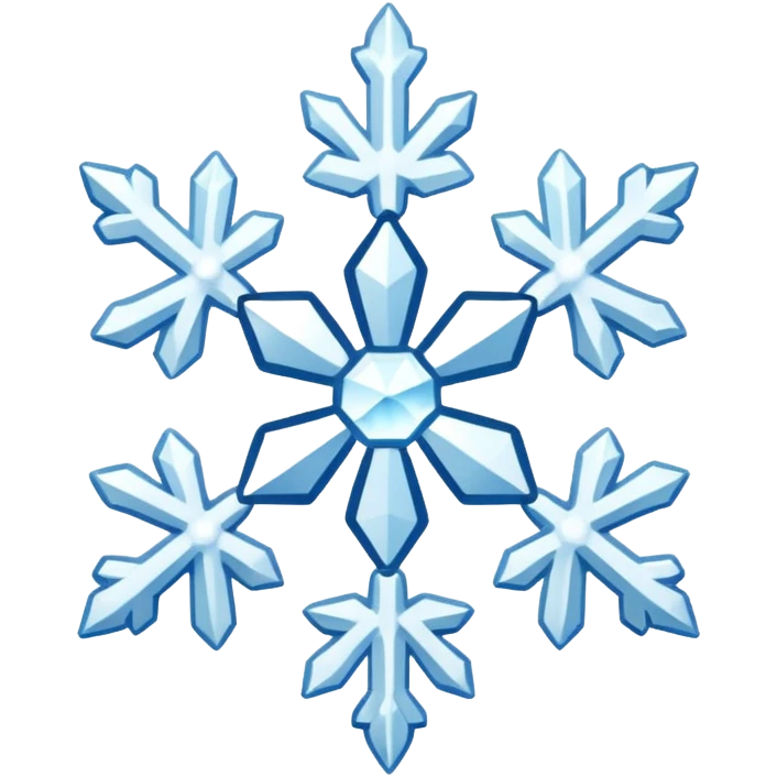 snow flaxes emoji