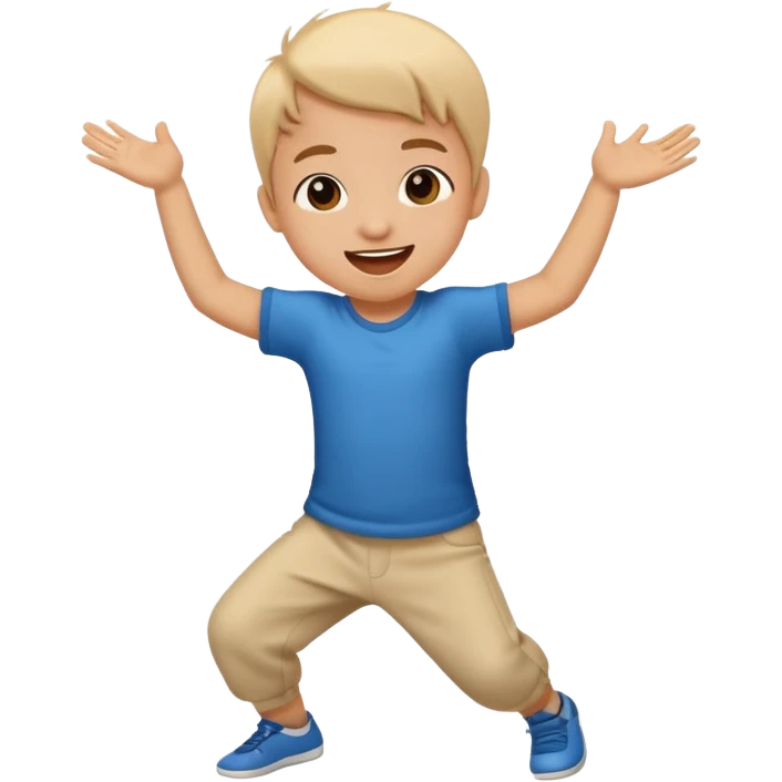 dance small kid emoji