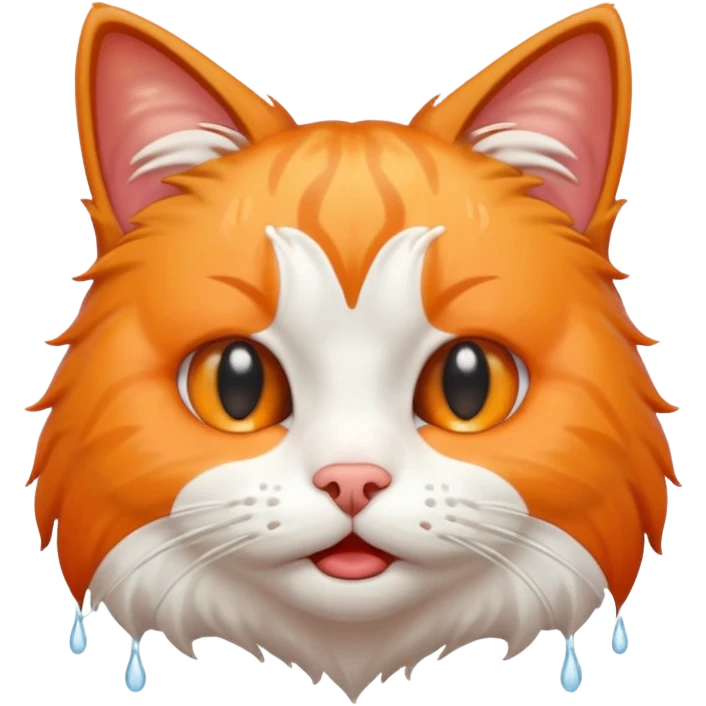 😸+ 😭 emoji