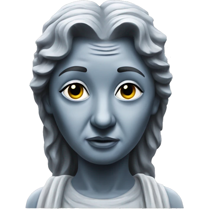 weeping angel statue  emoji