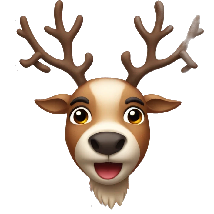 Reindeer emoji