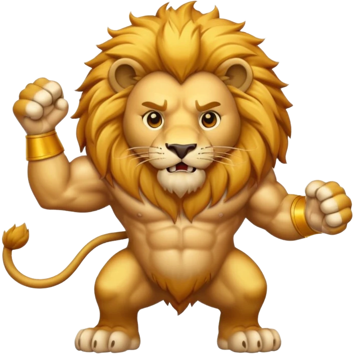 🦁💪 emoji