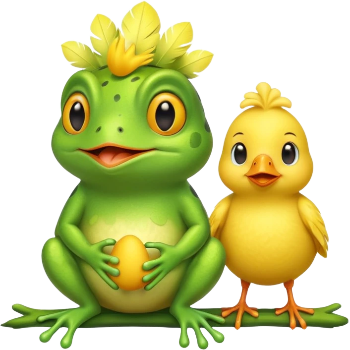 🐸🐥 emoji