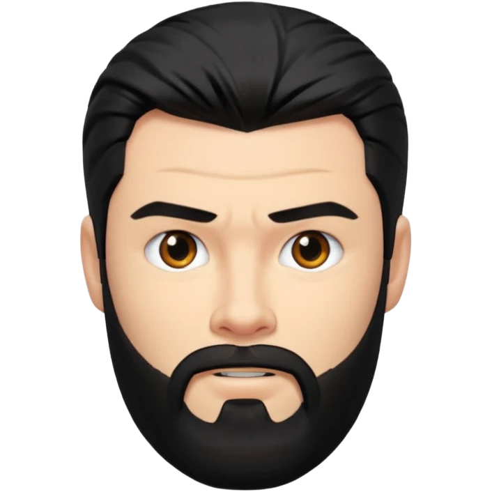 chris hemsworth black hair and beard emoji
