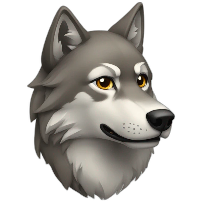 wolf emoji