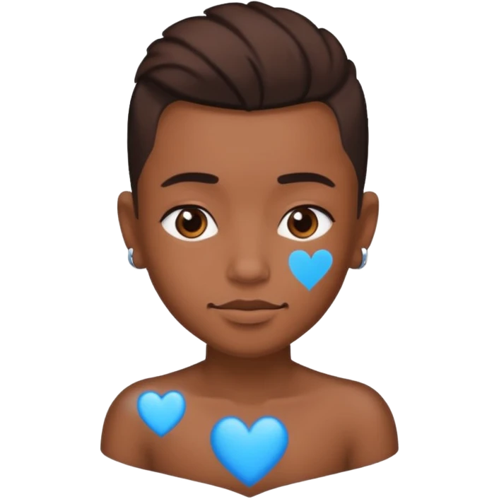 🫶🏽🩵 emoji