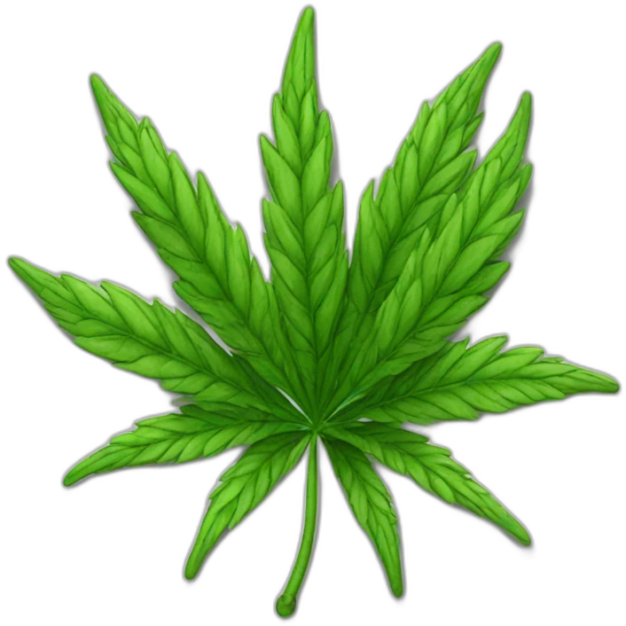 Licorne weed emoji