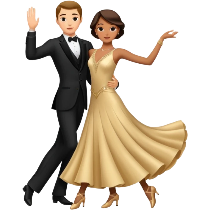Ballroom dancing emoji