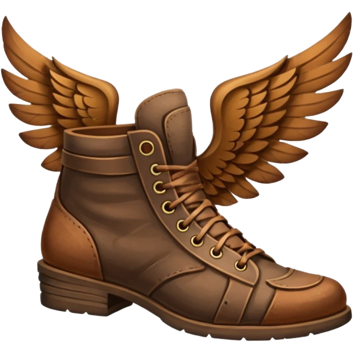 winged shoes emoji