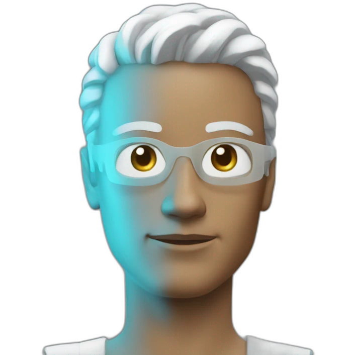 AI hologram emoji