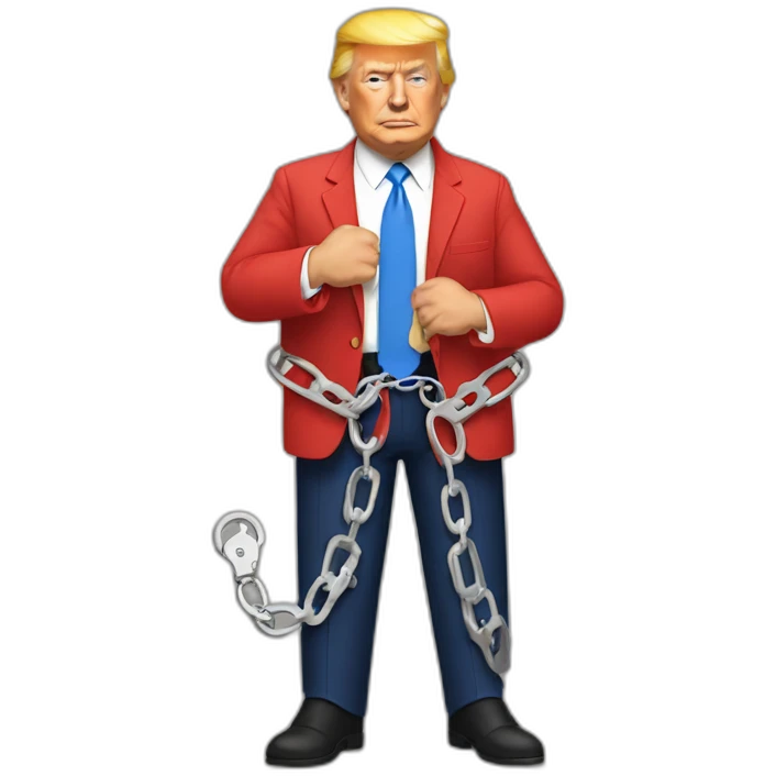 trump-in-handcuffs emoji