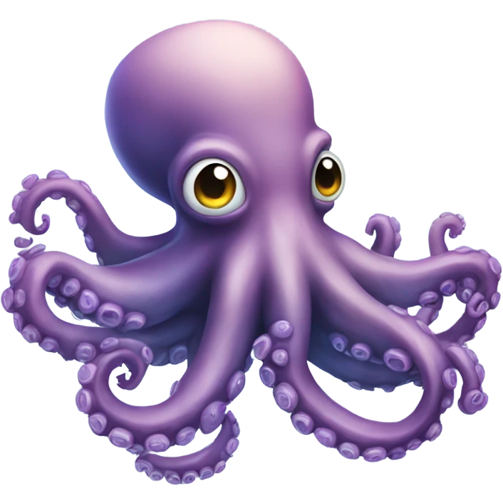 The most real blue octopus you can create emoji