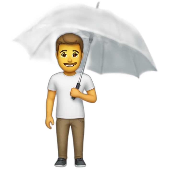 Justin Umbrella emoji