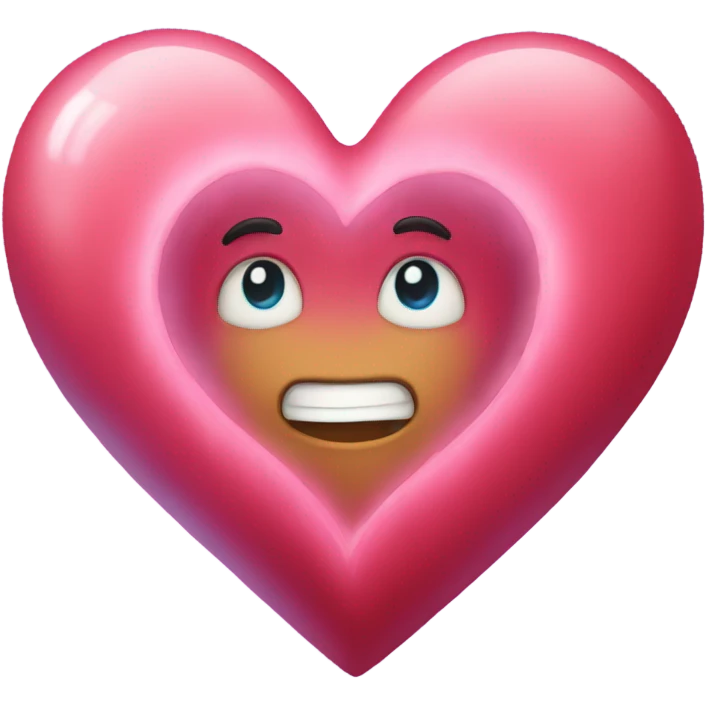 Magical heart love emoji