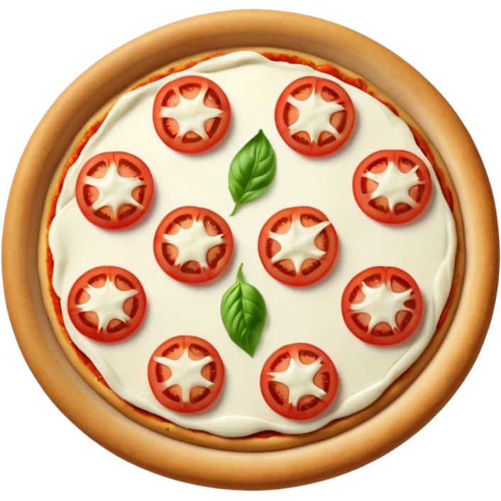 caprese pizza emoji