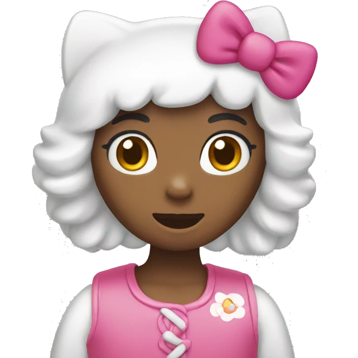 Hello kitty emoji