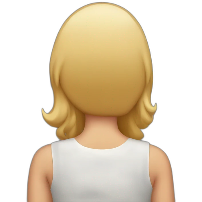 Jenny from the back emoji