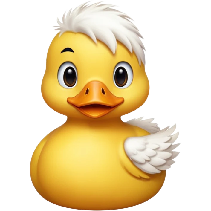 Cute duck emoji