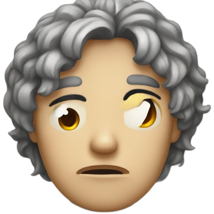 sad face emoji