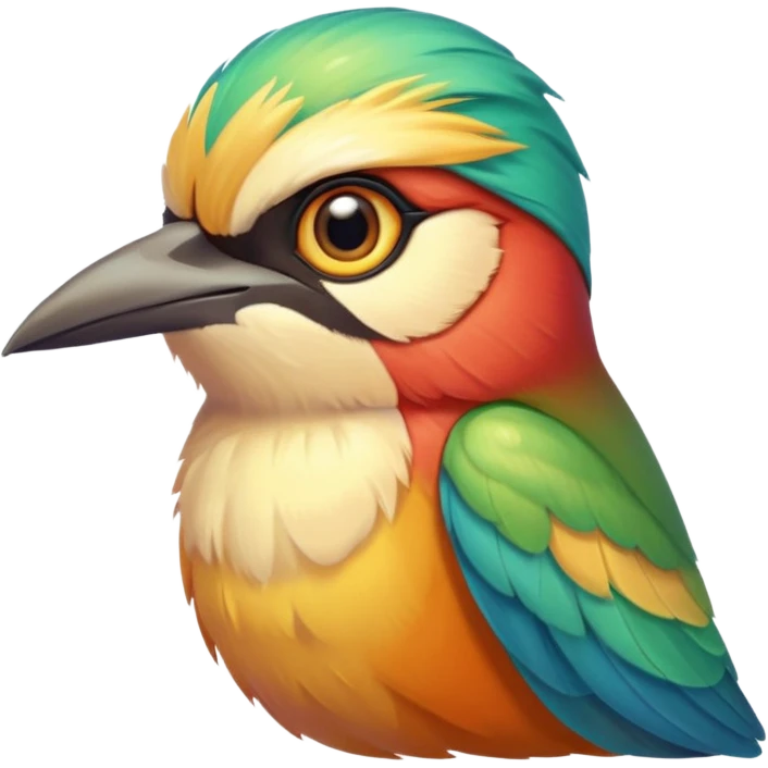 Bee-eater bird emoji