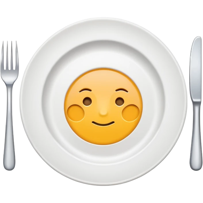 empty plate emoji