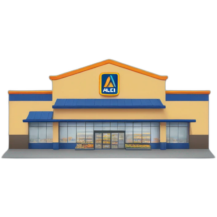 Aldi store emoji