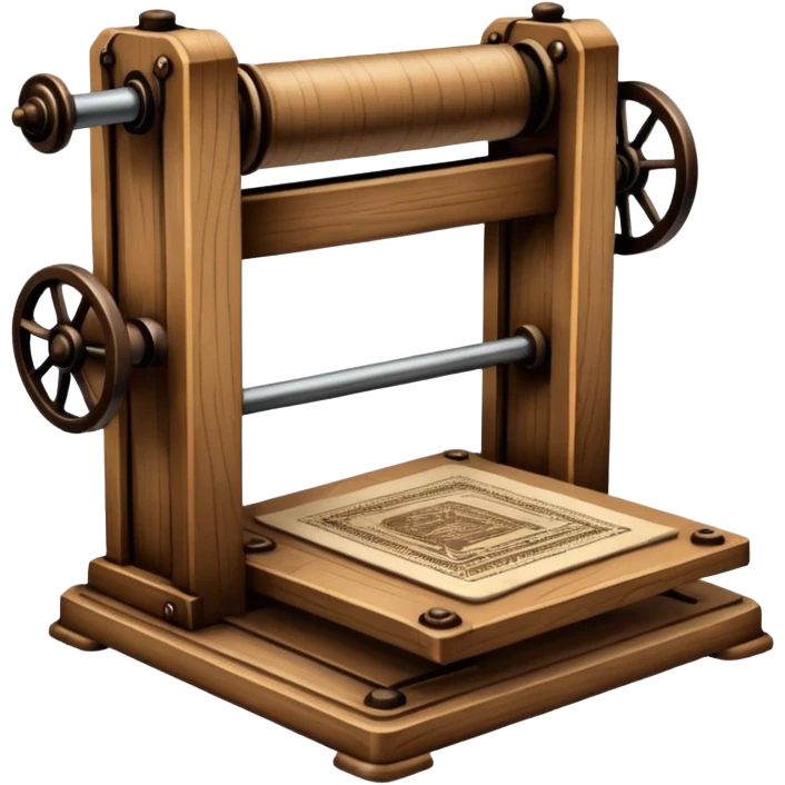 printing press emoji