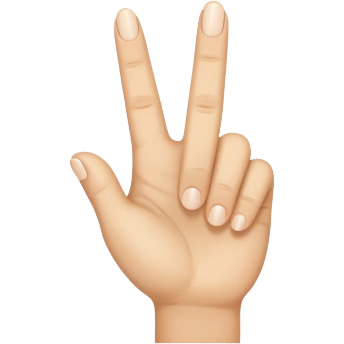up finger emoji