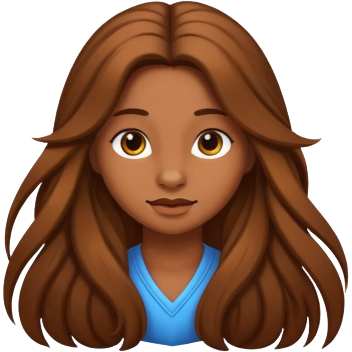female animal with long hair emoji