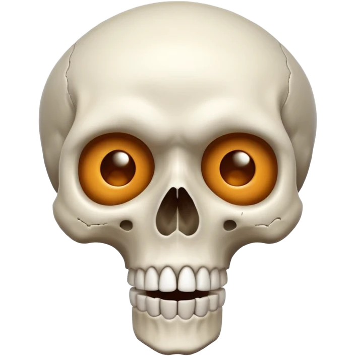 Combine these two 💀🤯 like a shocking skull like some people use in edits  emoji
