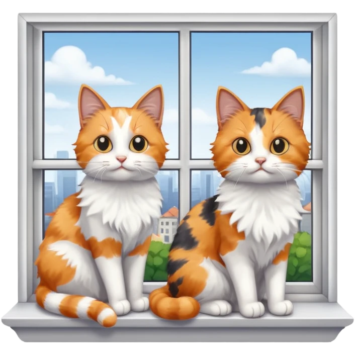 Cats on Windowsills emoji