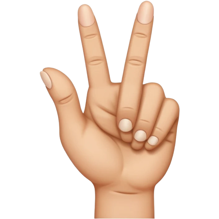 Angry middle finger emoji
