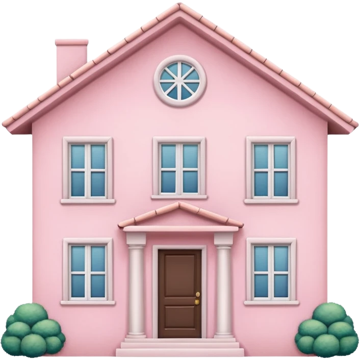 Pink House emoji