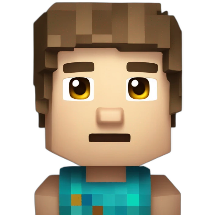 Minecraft Steve emoji