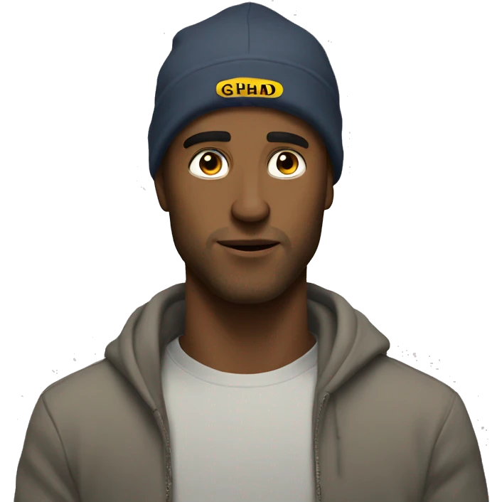 Giga chad meme emoji