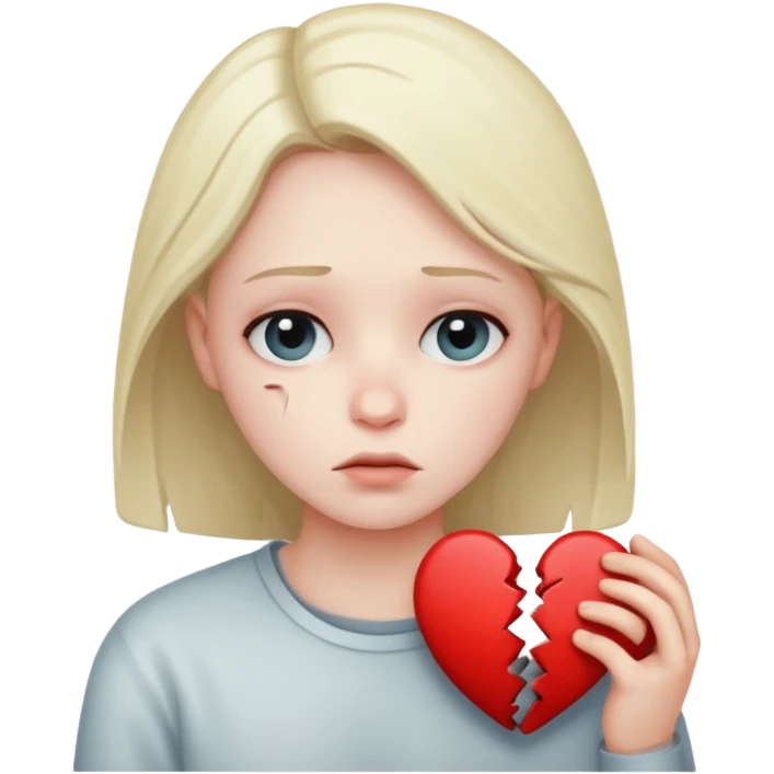 🧍👉💔 emoji