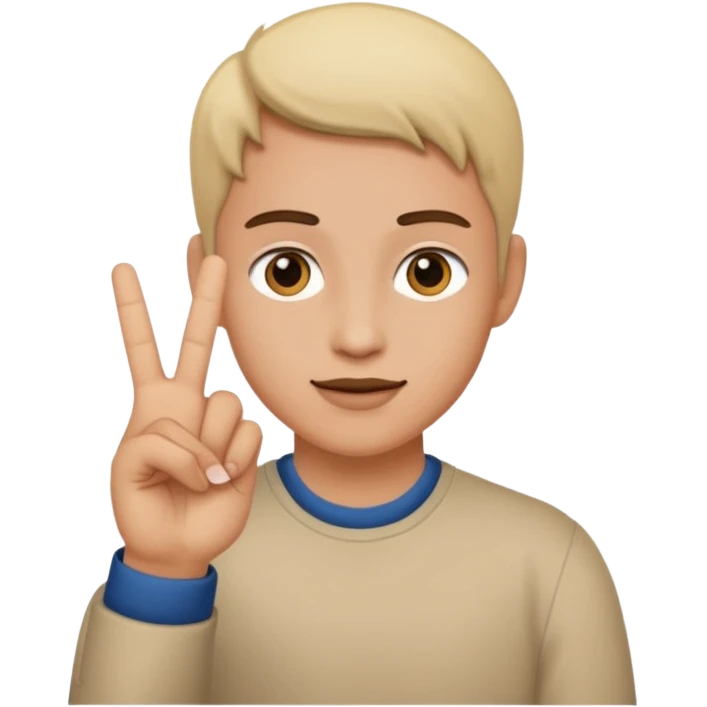 Yvl hand sign emoji