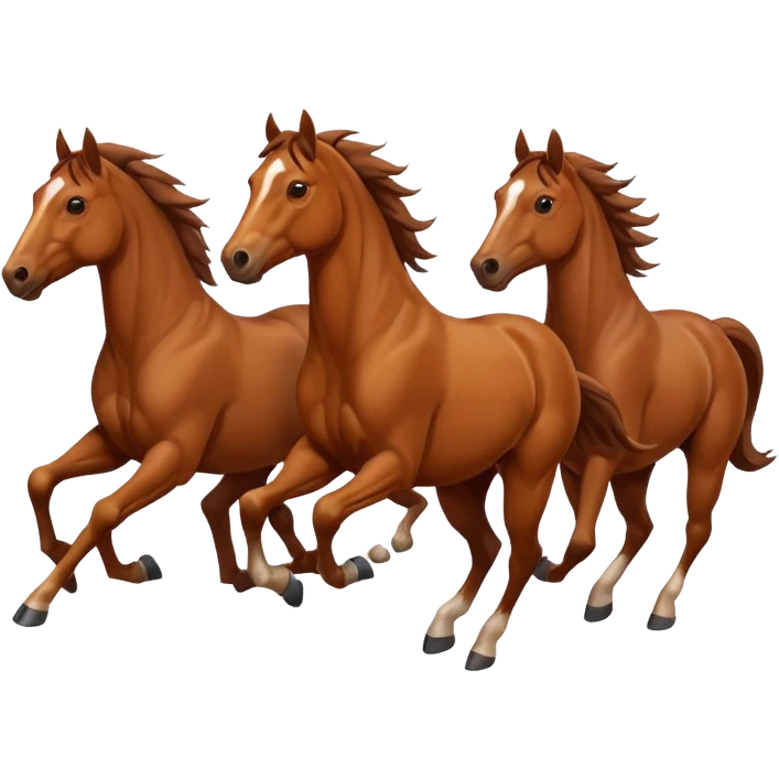 cavalos emoji