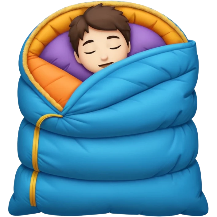 Camp Essentials, sleeping bag emoji