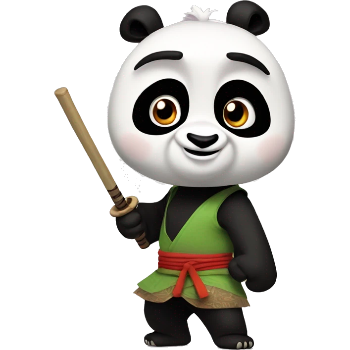 kung fu panda  emoji