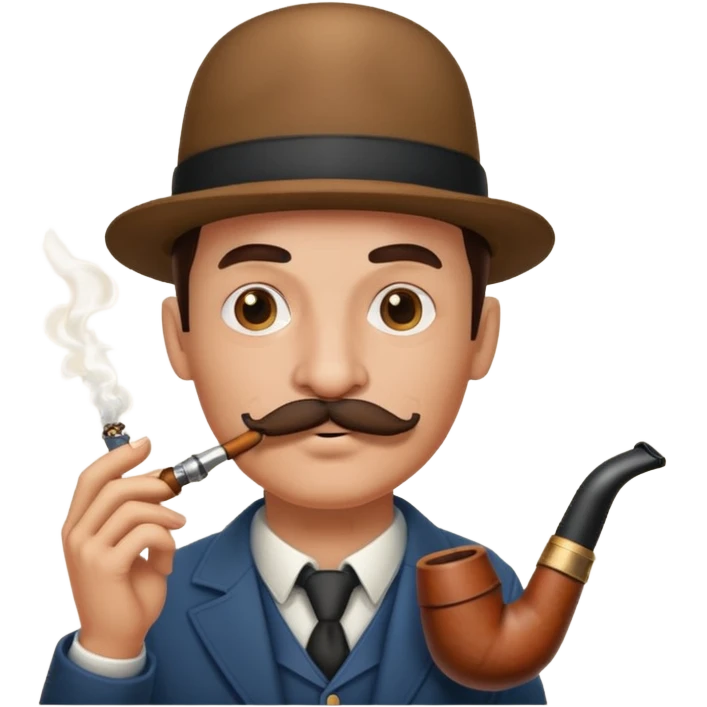 Smoking a pipe Emory emoji