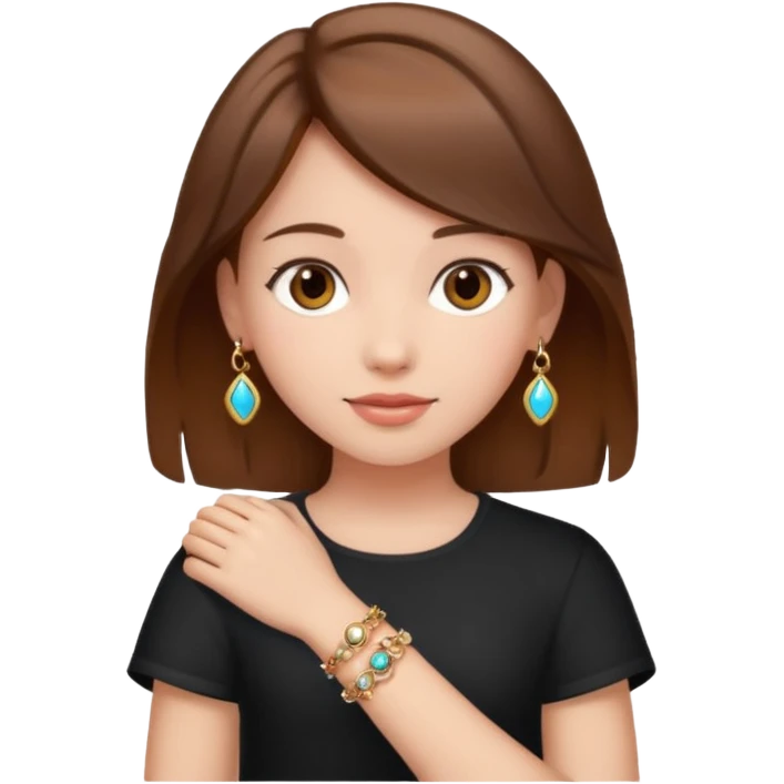 Charm Bracelet Girl emoji