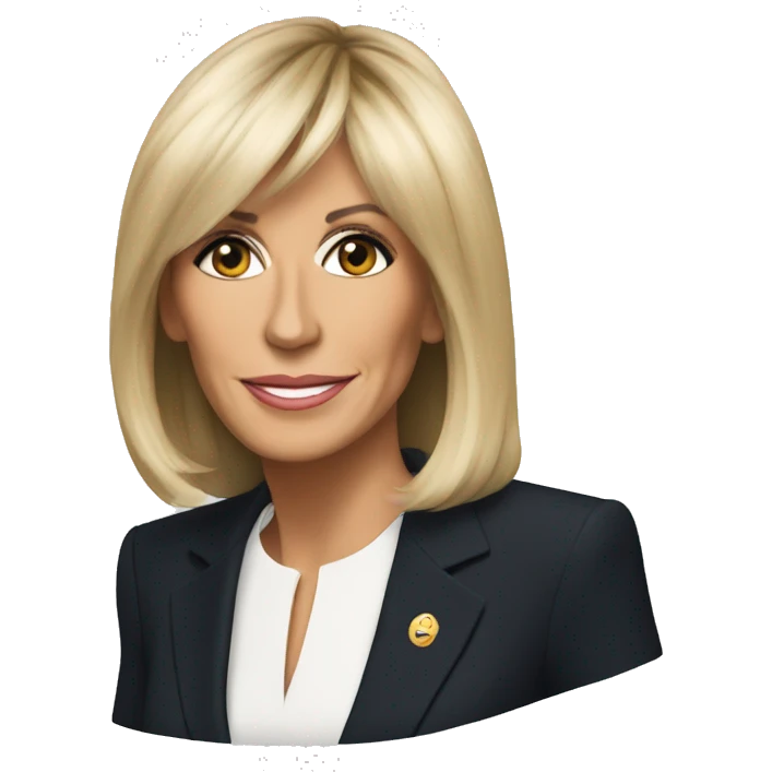 Brigitte Macron emoji