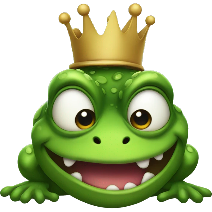 Evil frog  emoji