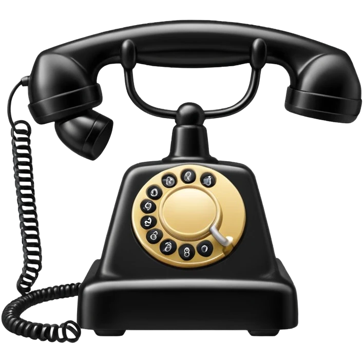 telephone receiver emoji