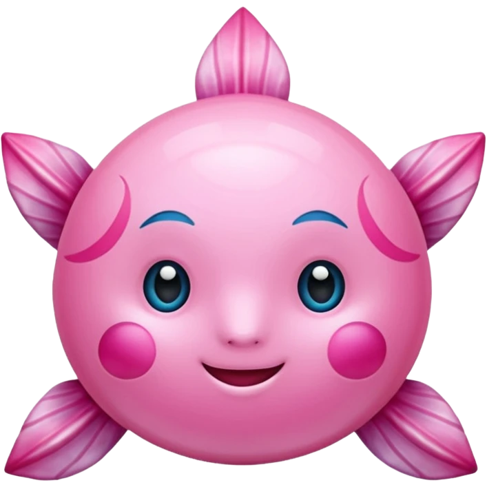 Un émoji étoile de mer rose emoji