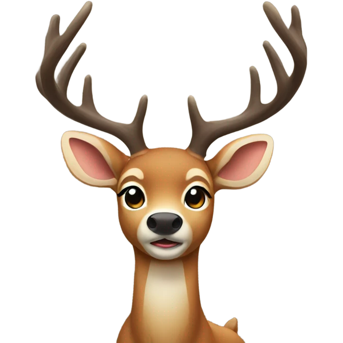 Deer emoji