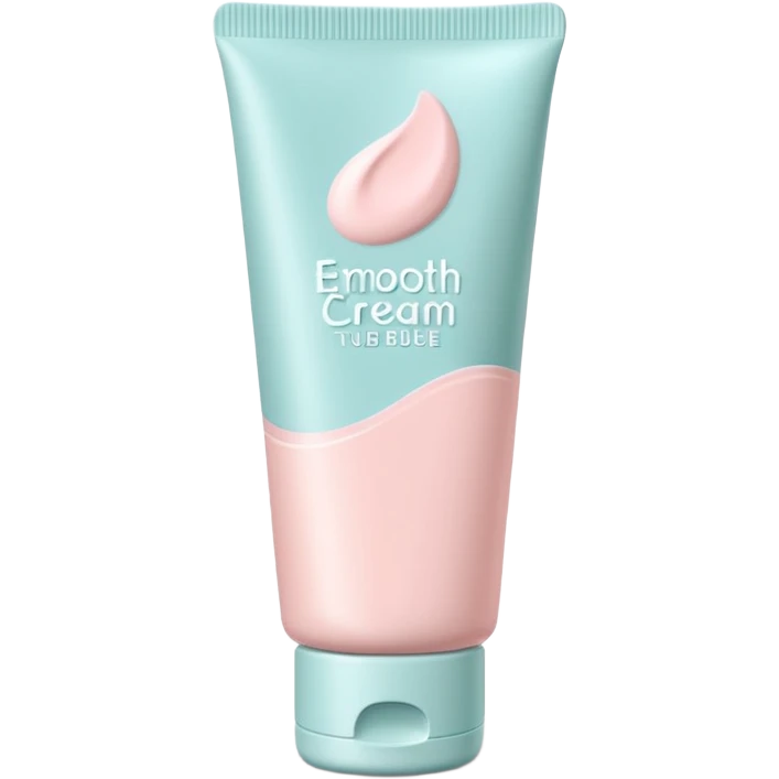 hand cream tube object icon, clean minimal packaging, no text or logo on the tube, smooth plastic material, soft pastel colors, closed cap, cosmetic product style, 3D cartoon, mobile game icon style, centered, clean background, soft shadow, no watermark

 emoji