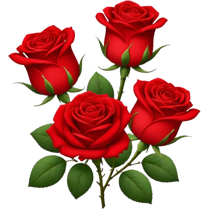 Roses emoji